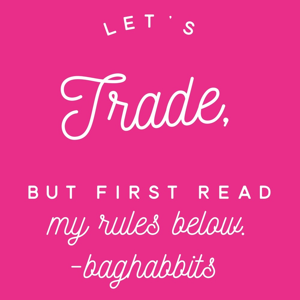 Let’s Trade but please see my rules below.